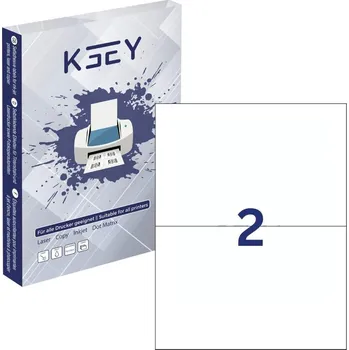 Samolepící etiketa Samolepicí etikety DIN A4 210x148mm bílé tiskárna