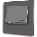 LED světlo NAVI do KU krabice, 14 V 31 - grafit - studená bílá