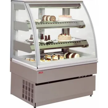 Vinotéka UNIS COOL UNC-142S123 Chladicí vitrína cukrářská statická šedá