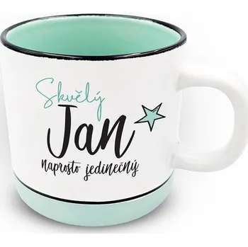 Nekupto Hrnek s potiskem 400 ml pastel - Jan