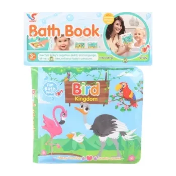 Hračka pro nejmenší MaDe knížka do vody vtáky