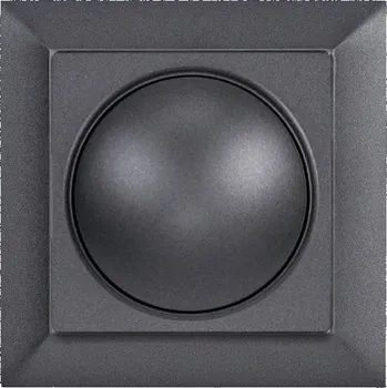 Stavebniny Stmívač otočný metalizovaný kompletní stmívač - grafit