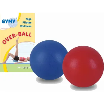 Gymnastický míč GYMY Over ball 19 cm, v krabičce -žlutý