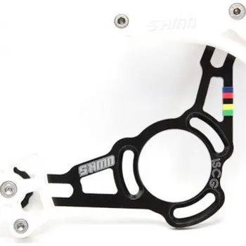 Řetěz na kolo napínák řetězu ShamanRacing Drake LITE ISCG bílý