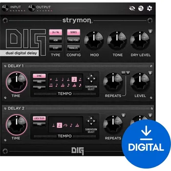 Hudební software Strymon DIG (Digitální produkt)