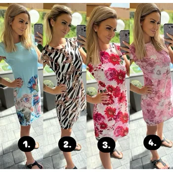 Dámské šaty Šaty s ornamenty ORNY Výběr typu: 4