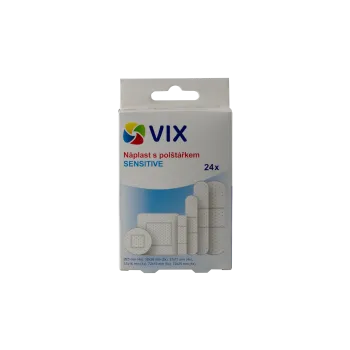 Náplast VIX náplast Sensitive Strips (24ks/kra)