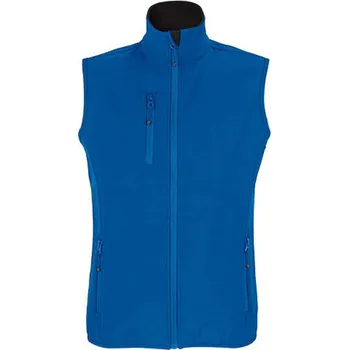 Dámská vesta SOĽS Falcon Dámská softshellová vesta SL03826 Royal blue XXL