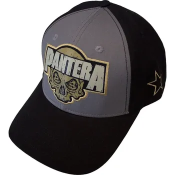 Kšiltovka Pantera Skull Kšiltovka Charcoal Grey & Black UNI