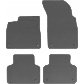 autokoberec Kobercové rohože Edecor velurové 4 ks