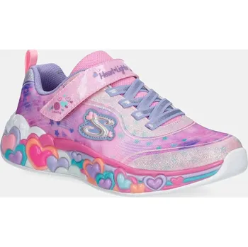Dívčí tenisky Dětské tenisky Skechers ETERNAL HEART LIGHTS 302696L růžová 30X, EUR 35.5