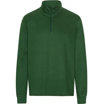 Pánská mikina Neutral Unisex mikina s 1/4 zipem NE73701 Bottle Green XS