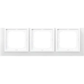 Stavebniny Rámeček trojnásobný - sklo rámeček bílá - bílá