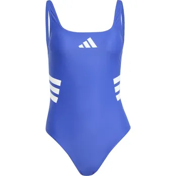 Dámské plavky Dámské Jednodílné plavky ADIDAS 3S UBACK SUIT JW9694 – Modrá 42