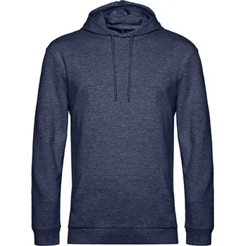 Pánská mikina B&amp;C Unisex mikina WU03W Heather Navy XS