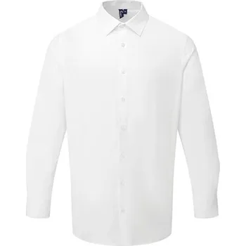 Premier Workwear Pánská popelínová košile PR203 White 4XL