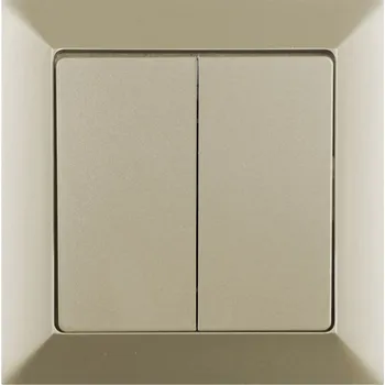 Stavebniny Žaluziový ovladač vratný prémium metalíza kompletní vypínač - písek