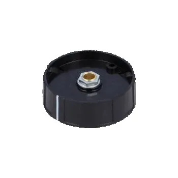 Knoflík Knoflík s ukazatelem ABS Pr.hříd 6mm Ø50x15,5mm černá