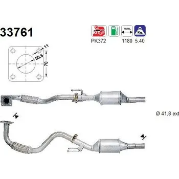 Katalyzátor Katalyzátor AS 33761