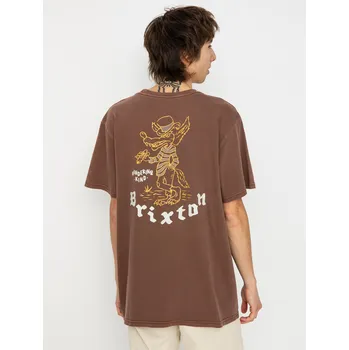 Brixton Oakwood Stt (sepia worn wash) M, hnědá