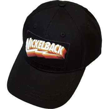 Kšiltovka Nickelback Gradient Shadows Logo Kšiltovka Black UNI