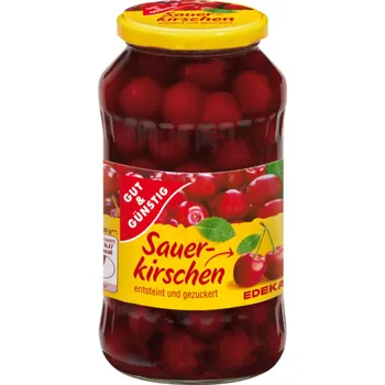 Ovoce G&G Višně bez pecek v jemně sladkém nálevu 680g