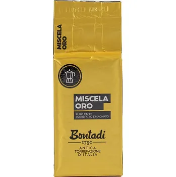 Káva Bontadi Miscela ORO (Arabica 80%) mletá 250g