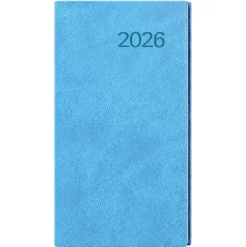 Diář Diář týdenní kapesní Vivella světle modrá - blok Jakub