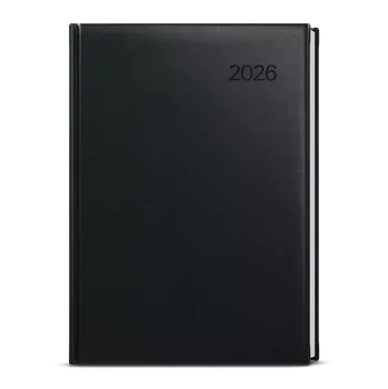 Diář Diář denní A5 Vivella černá - blok Ctirad