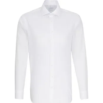 Pánská košile Seidensticker Pánská oxford košile SN193677 White 38