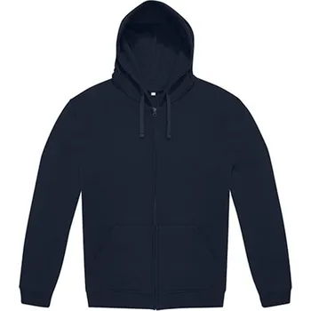 Pánská mikina B&C Unisex mikina s kapucí WG006 Navy XXL