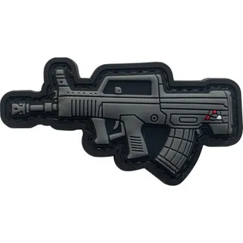 Nášivka 3D PVC velcro nášivka s motivem zbraně TAVOR