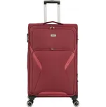 Cestovní textilní kufr vínový - Ormi Salim L vínová