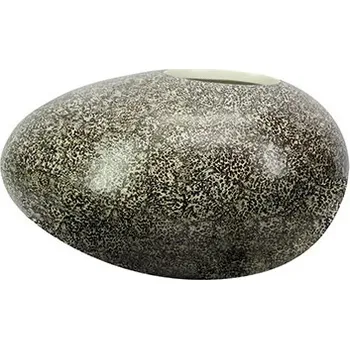 Váza by inspire Dekorační váza (37x54x33cm), černá/bílá