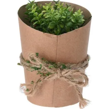 umělá květina H&L Sukulent v natur květináčku, varianta E