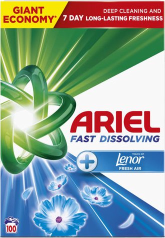 Ariel prací prášek Universal Lenor BOX 100 PD 5,5 kg