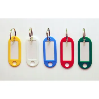 406 jmenovky na klíče modré, 10 ks