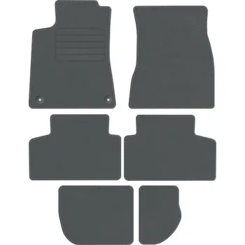 autokoberec Kobercové rohože Edecor velurové 6 ks