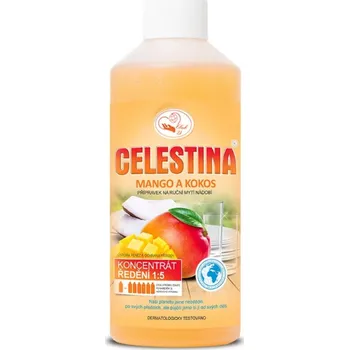 Univerzální čisticí prostředek Missiva Celestina - přípravek na ruční mytí nádobí - s vůní mango a kokos - 500 ml