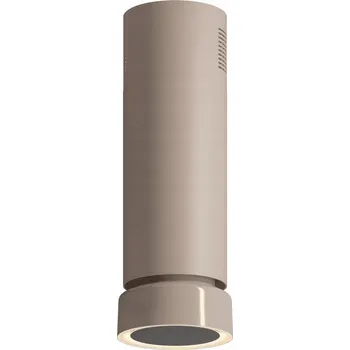 Digestoř Ostrůvkový kuchyňský odsavač par Ciarko Fluo W Ecru Satin/Gloss