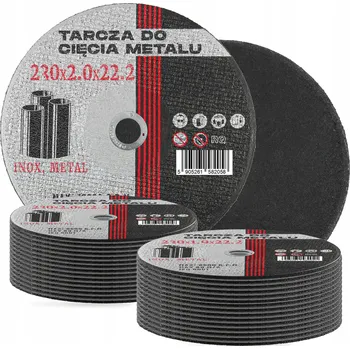 Řezný kotouč 25x ŘEZNÝ KOTOUČ NA KOV 230 INOX KOTOUČE NA NEREZOVOU OCEL HLINÍK PLECH IF