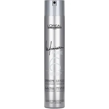 Stylingový přípravek ĽOréal Professionnel Infinium Pure Strong Hypoalergenní lak pro silnou fixaci - 300ml