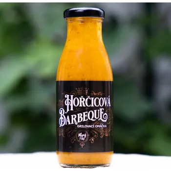 Omáčka Hořčicová Barbeque grilovací omáčka Mlsný Filip 250ml