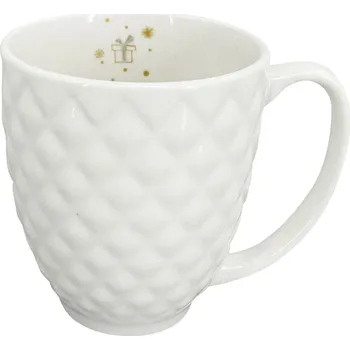 by inspire Hrnek Embos Zlatá Koleda 500 ml, dekor dárek