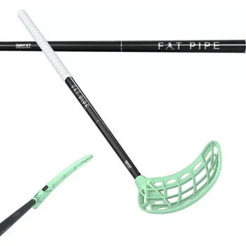 Florbalová hůl Fatpipe Raw 27 JAB FH2 Black Levá (levá ruka dole) 96 cm (= 107 cm)