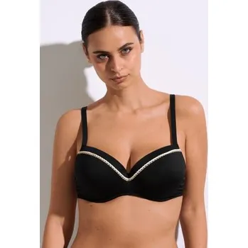 Dámské plavky Dámská plavková podprsenka Lisca Union Island 40719 černá 75G