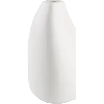 Váza by inspire Váza 'Stone' (12x10x18cm), bílá