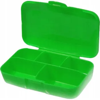 Úložný box BUCHSTEINER Krabička na doplňky Pill Box 5 přihrádek Pohodlné