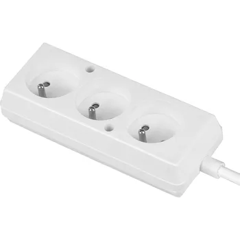 Napájecí kabel přívod 3-zásuvkový 16A 5 m - 16A