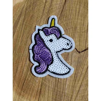 Nášivka Nažehlovačka jednorožec s flitry